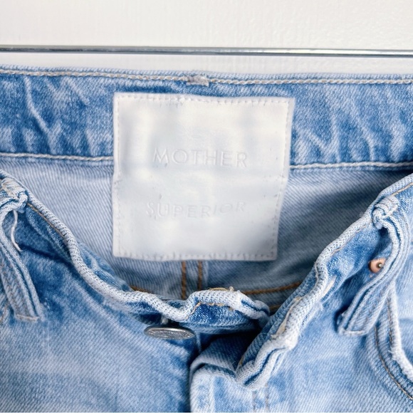 MOTHER • The Tomcat Jeans boyfriend straight leg slim crop The Confession ripped - Picture 6 of 16